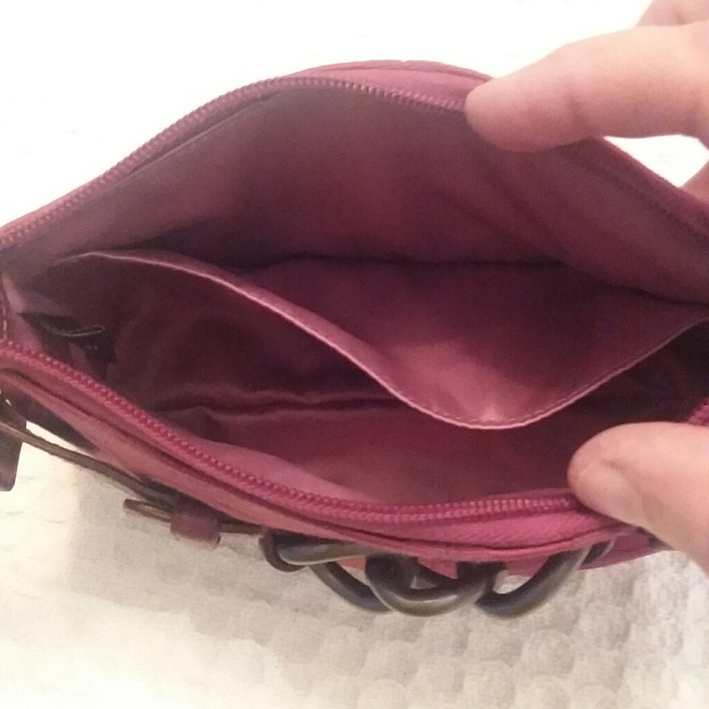 Coach Signature Collection Wristlet/Mini Bag - Picture 7 of 8